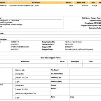 Arzum Kullanılmadan Eriyen Kapak Ve Garanti Sorunu