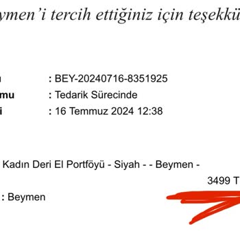Beymen Ödeme Ekranında Fazla Çekim