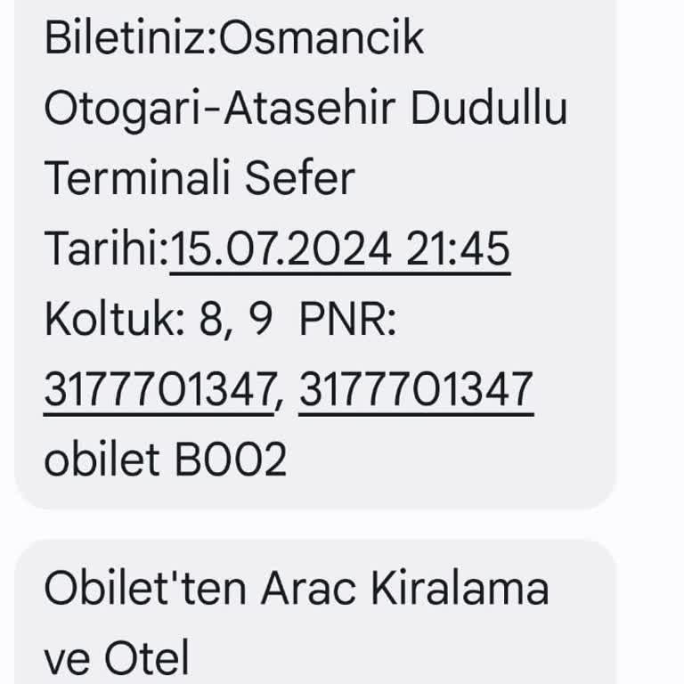 Kamil Koç Sıkıntı İyi Değil!