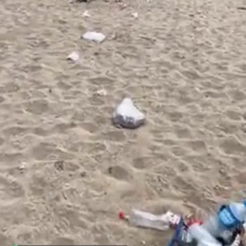 Kandıra Belediyesi Sarısu Plajı Çöp Yığını!
