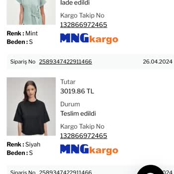 MNG Kargo Ürün Kaybediyor Müşterilerin Zararını Karşılamıyor