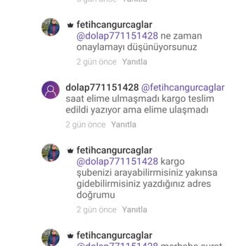 Sürat Kargo Dolap Satış Tutarım Hesabıma Geçmedi