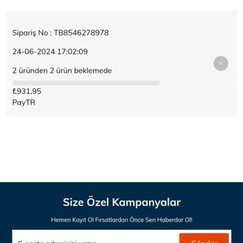 Tonnyblack.com.tr Aldığım Ürünü İade Ettim Ama Paramı Ödemediler