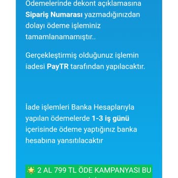 Maliav Butik (instagram: maliavdesign) EFT İşlemi Kabul Edilmiyor, Ürünler Elime Ulaşmadı