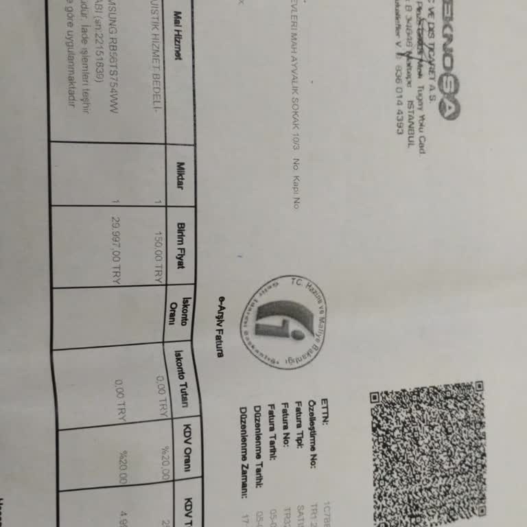 Teknosa'dan Aldığımız Buzdolabı Teslim Edilmedi, Mağdur Olduk!