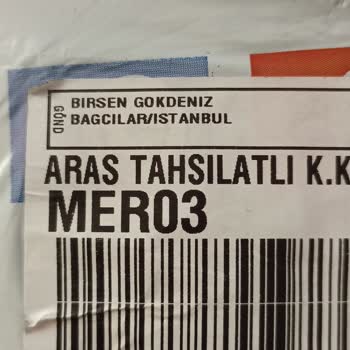 Aras Kargo Gönderi Kişisinin Bilgi Eksikliği