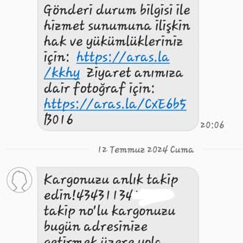 Aras Kargo Marmaraereğlisi Tekirdağ Şube Mağduriyeti