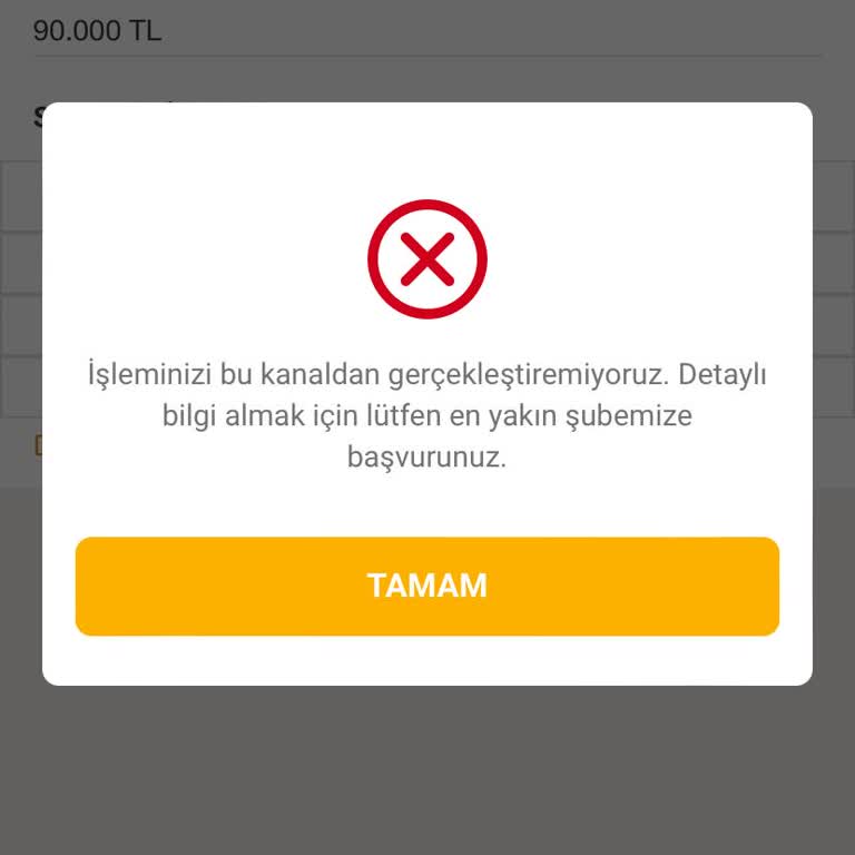VakıfBank Sky Limit Kredi Sorunu
