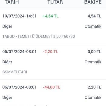 İş Bankası Yatırın Saklama, Masraf Ve Faiz Kesintileri