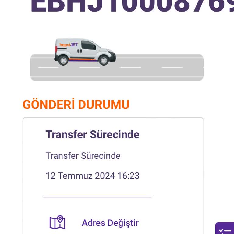 hepsiJET Kargom Günlerdir Anadolu Transfer Merkezinde Bekliyor