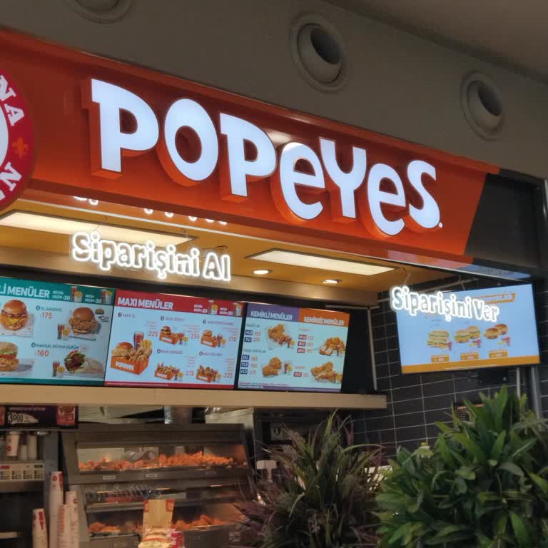 Daha Daha Popeyes Yemek Kampanyası Menü Sorunu