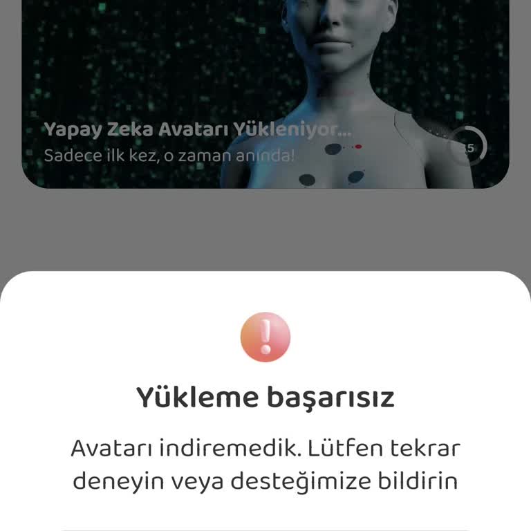 Praktika.ai Avatar Yüklenemedi Hatası