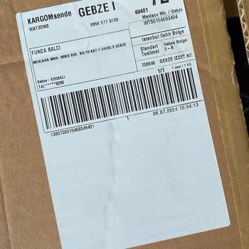 Watsons Yanlış Ürün Gönderildi Ve Benim Ürünlerim Tekrar Gönderilmedi