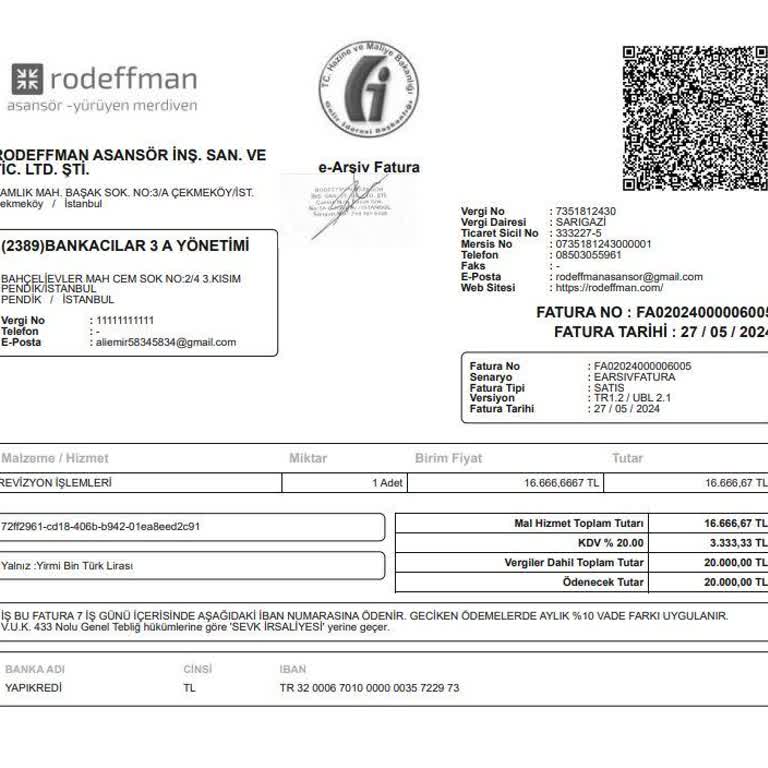 Rodeffman Asansör Asansör Revizyonunda Güvenlik Sorunları Ve Firma İlgisizliği