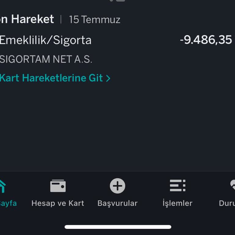 Sigortam.net Parası Alınan Kaskonun Yapılmaması