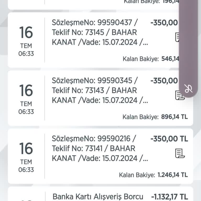 Ziraat Bankası KMH Harici Ücret Kesiyor.