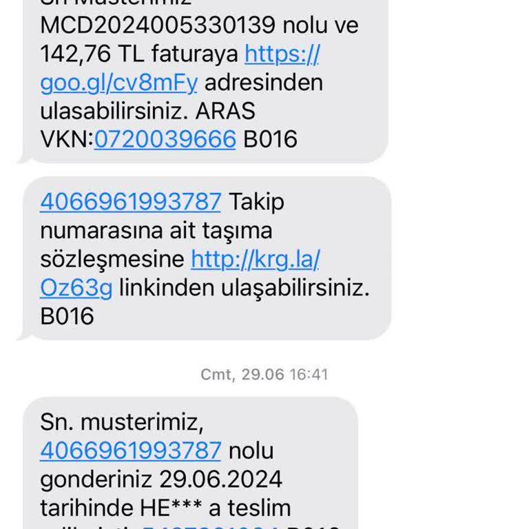 Aras Kargo Gönderimi Kaybetti Ve Bunu Açıkça Söylemiyorlar