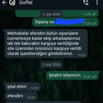 Gofeel Kargo, Para İadesi