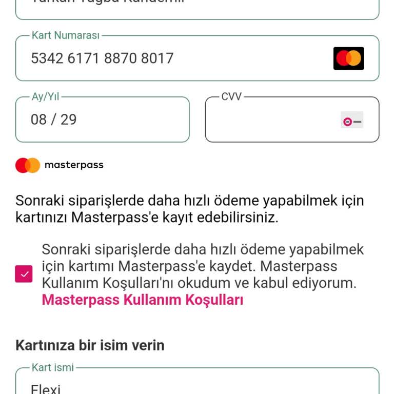 Yemek Sepeti Ve Masterpass Numara Uyuşmazlığı