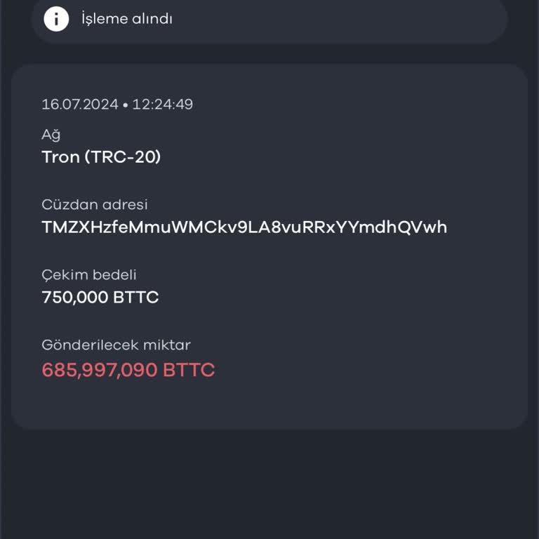 Paribu İşlemimin Saatlerce İşleme Alınacak Saatlerdir Öyle Kalması