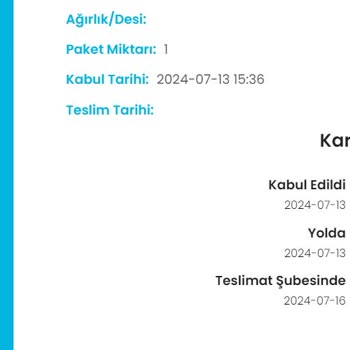 Kargoist Hızlı Teslimat İçin Ödeme Yapıldı Ancak Hızlı Teslimat Yapmadılar.