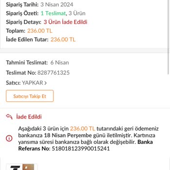 Aras Kargo Varsak Şubesi Sorumsuzluğu