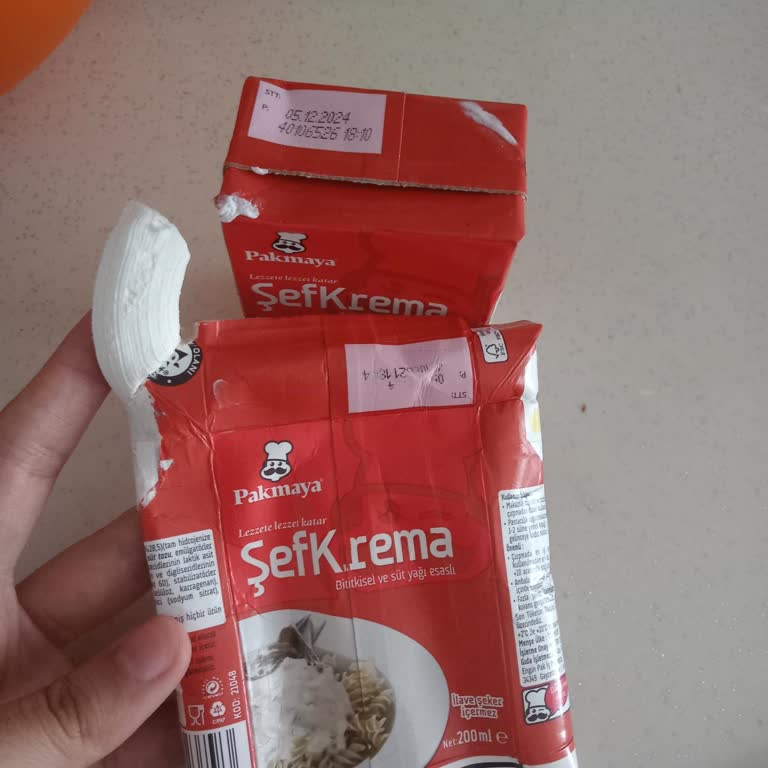 Pakmaya Markasının Katılaşmış Kreması