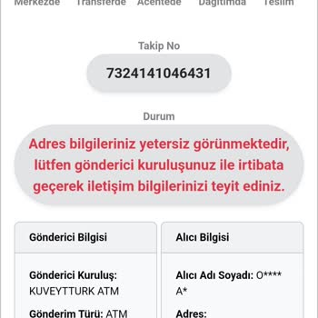 Kuryenet Kargom Gelmedi Neden