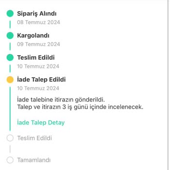 Dolapta Alıcının Ürüne Zarar Verip İade Etmesi