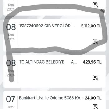 Ziraat Bankası MTV Vergisini Sonradan Taksitlendirmiyor.