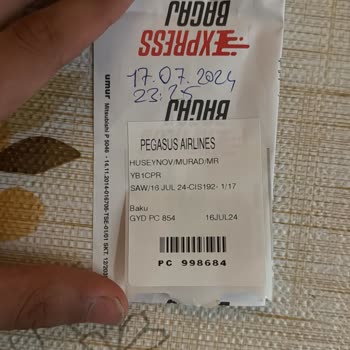 Pegasus Havaalanı Ve Havayolu Şirketi İle Yaşanan Sorunlar