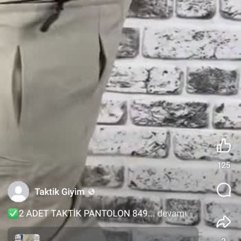 Taktik Pantolon Firması Yalan Görselleri Reklam Olarak Kullanması
