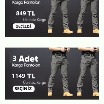 Taktik Pantolon Firması Yalan Görselleri Reklam Olarak Kullanması
