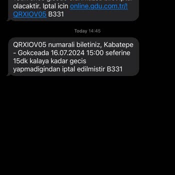 Gestaş Deniz Ulaşım Geç Kalmadığımız Halde Vapura Alınmadık.