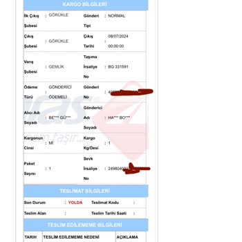 Aras Kargo'ya Teslim Ettiğim Paketim Nerede?