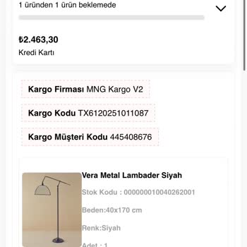 English Home Yanlış Ürün Gönderip Hatasını Telafi Etmiyor!