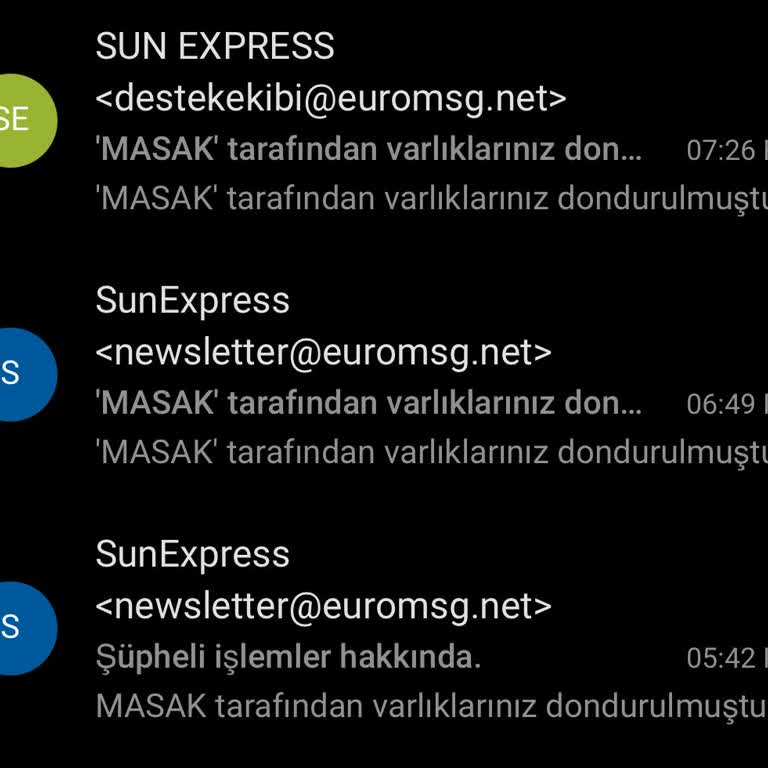 E-ticaret Marka Taklidiyle Dolandırıcılık Şüpheli İşlemler Mesajları Üzerine Şikayet
