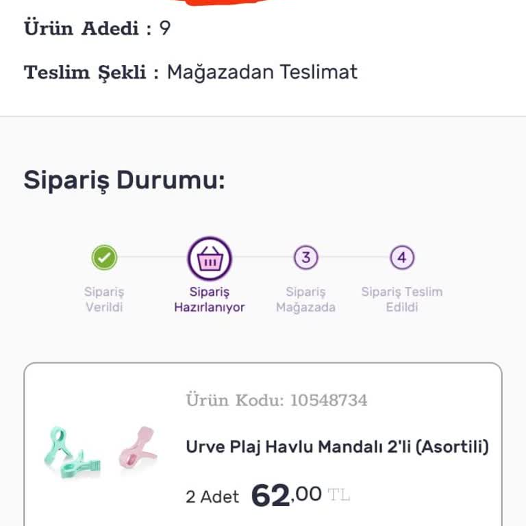 Gratis Siparişin Hazırlanıyor Durumundan Öteye Gitmemesi