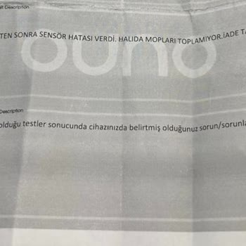Ouno Servis Ayıplı Ürünü Tamir Etmeden Geri Gönderiyor