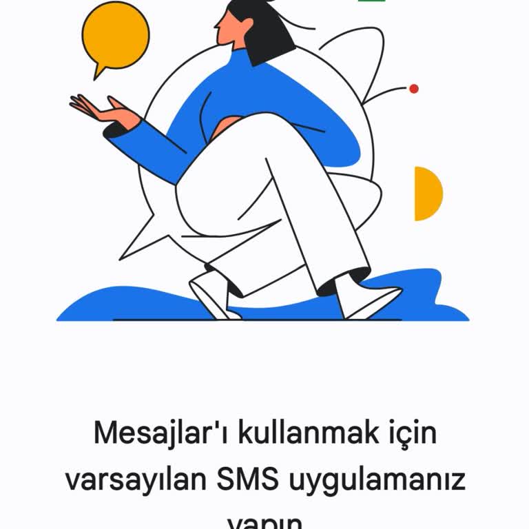 Samsung Telefon Normal SMS İstiyorum