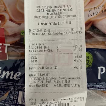 BİM Küflü Namet Piliç Füme