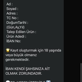 Evdepaketlemeacentesi.tr (Instagram) Evde Paketleme İşi Kişisel Bilgiler Hak.