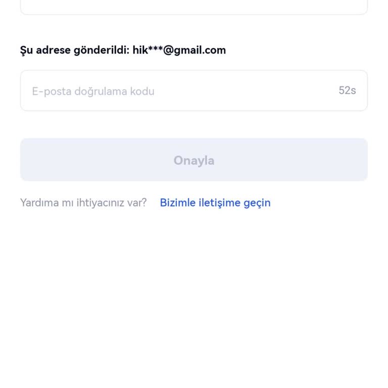 Gate.io E-posta Kodu Alamıyorum!