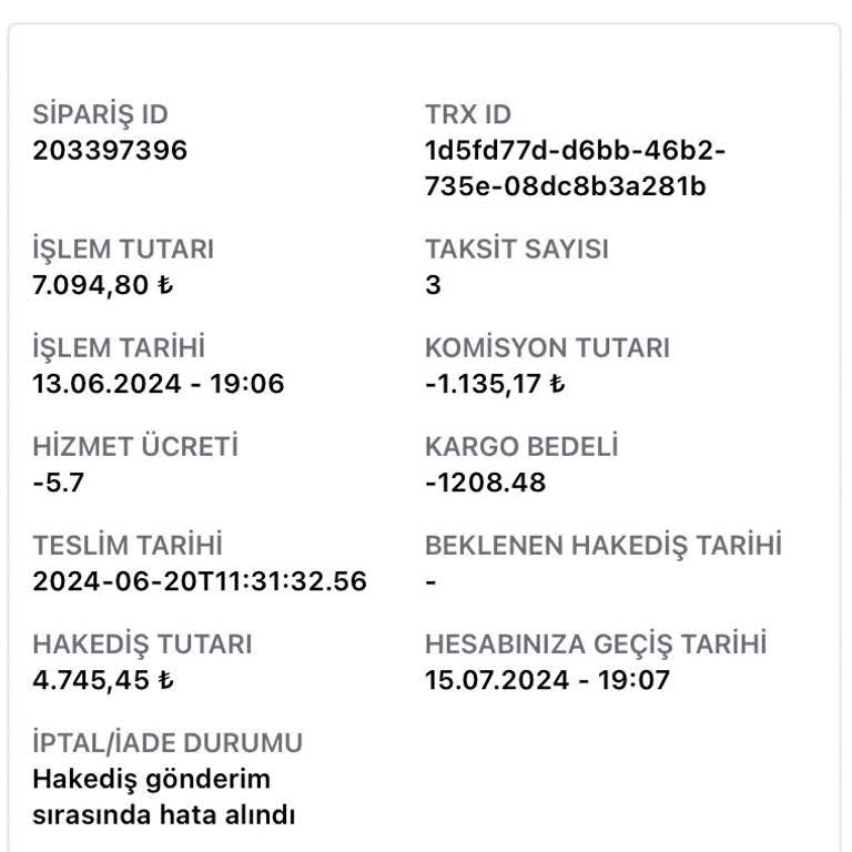 Pazarama Satıcısıyım Hak Ettiğim Ödemeyi Gününde Alamıyorum