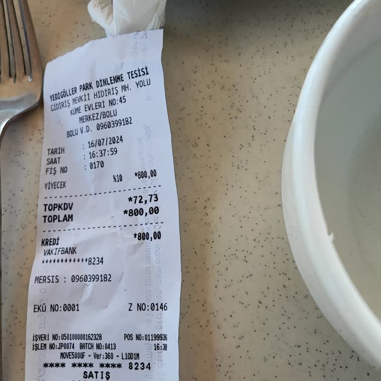 Yedigöller Park Dinlenme Tesisleri Fahiş Fiyat Uygulaması