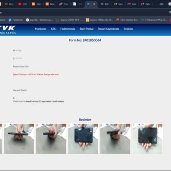 KVK Servisin Yaşattığı Mağduriyet, Yaklaşık 2 Aydır Cihazı Alamadım