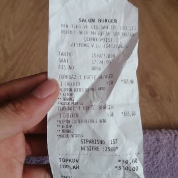 Sorumsuz Çalışan Kız Ve Sorumlu Görevlisi Saloon Burger