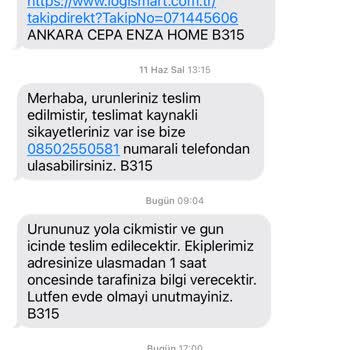 Logismart Teslimat Yapması Gerekirken Yapmıyor