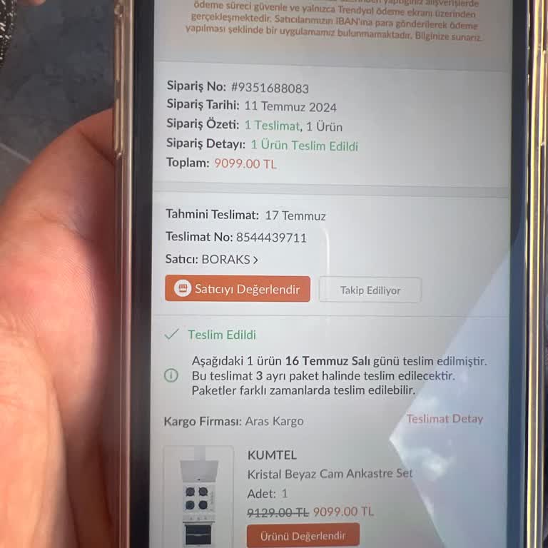 Aras Kargo Eve Dağıtım Yapmıyor
