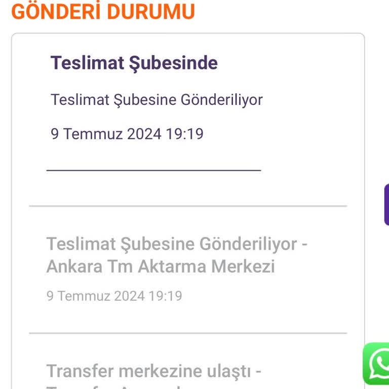 Kolaymama Ve Hepsijet Gelmeyen Kargo